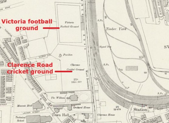 Hartlepool - Victoria Park : Map credit National Library of Scotland